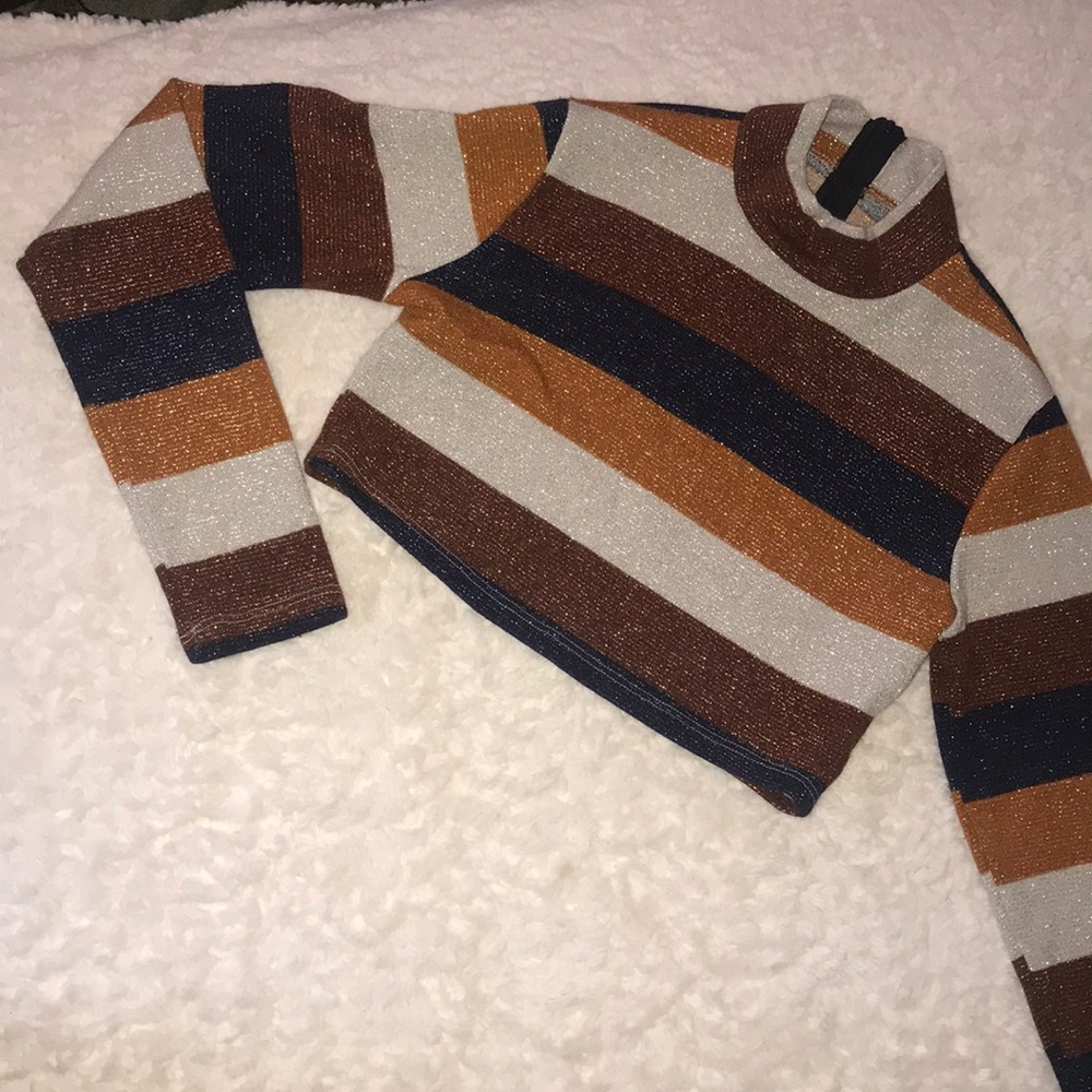 Jazzy Long sleeve Crop Top